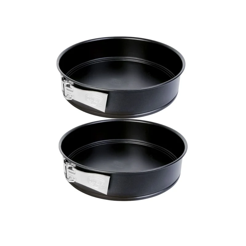 Lot de 2 moules à manqué 28/28 cm en acier Dr oetker Tradition