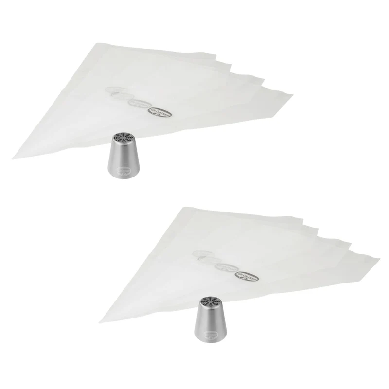 Set de 2 poche à douilles professionnelle inox Dr oetker Noël