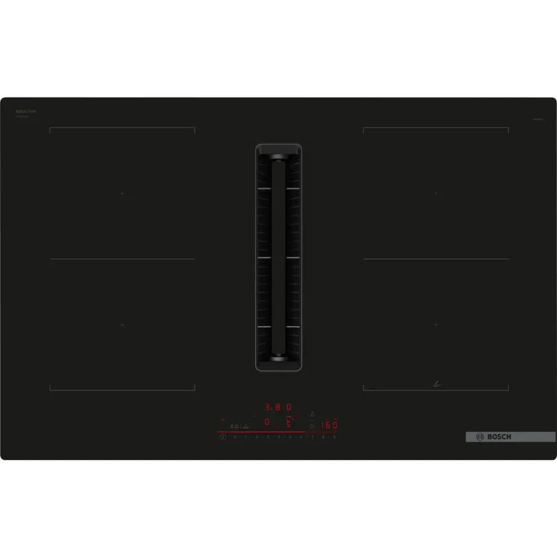 Série 6, Table induction aspirante, 80 cm, sans cadre BOSCH PVQ811H26E
