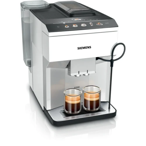 Machine à café tout-automatique, EQ500 classic, Argent naturel, Blanc SIEMENS TP515R02