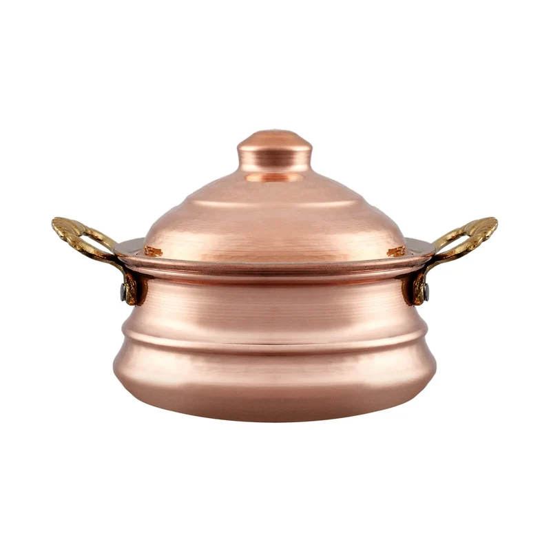 Mini faitout Karaca Alacahoyuk en cuivre, 8 cm