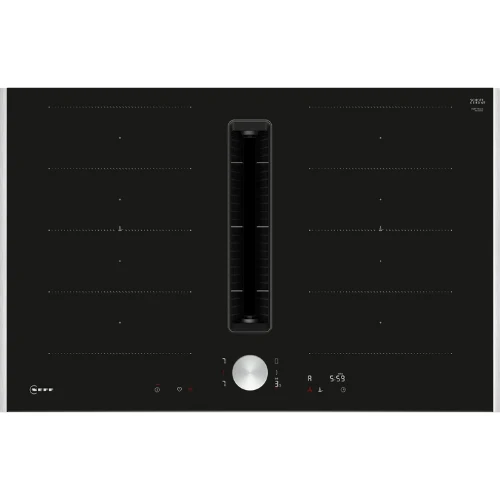 N 90, Table induction aspirante, 80 cm, avec cadre NEFF V68TTX4L0