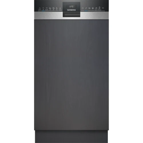 iQ500, Lave-vaisselle encastrable avec bandeau, 45 cm, Metallic SIEMENS SR55ZS10ME