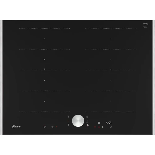 N 90, Table à induction, 70 cm, Noir, avec cadre NEFF T67TTX4L0