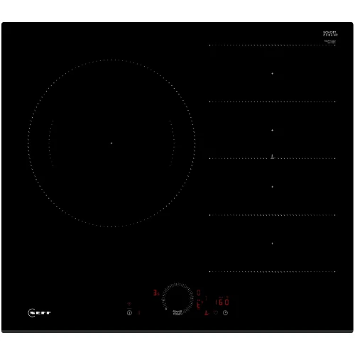N 70, Table à induction, 60 cm, Noir, sans cadre NEFF T66FHC4L0
