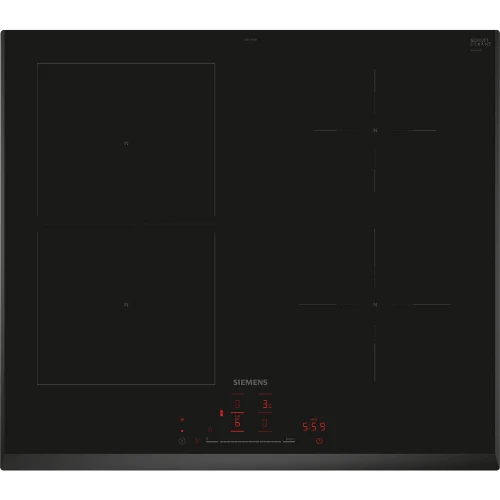iQ500, Table à induction, 60 cm, Noir, sans cadre SIEMENS ED651HSB1E