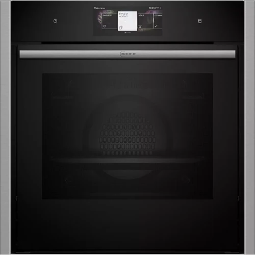 N 90, Four intégrable avec fonction vapeur, 60 x 60 cm, Inox NEFF B64VT73N0