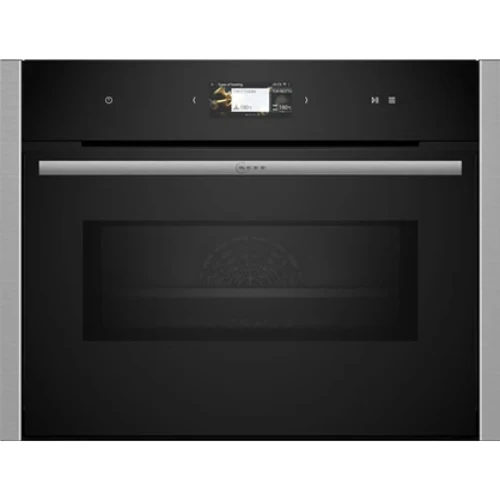 N 90, Four intégrable compact avec fonction micro-ondes, 60 x 45 cm, Inox C24MS31N0