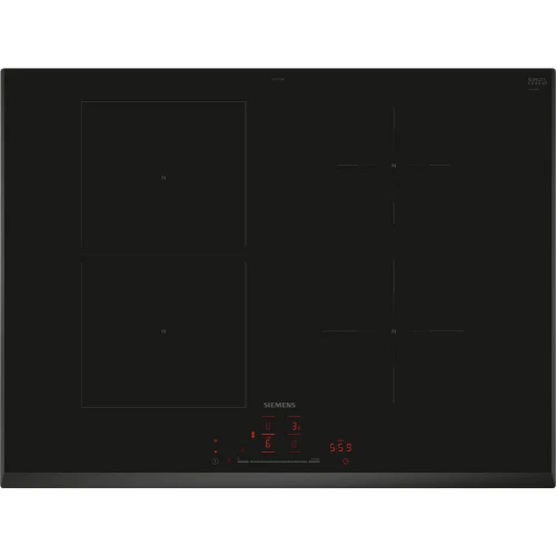 iQ500, Table à induction, 70 cm, Noir, sans cadre ED751HSB1E