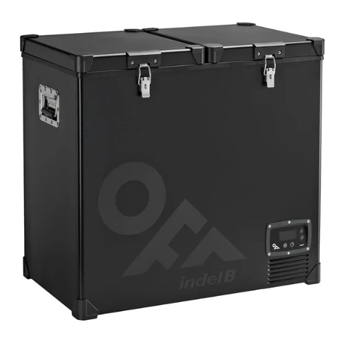 REFRIGERATEUR INDEL B DOUBLE COMPARTIMENT 130L GAMME OFF TB130STEELB