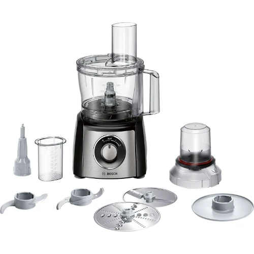 Robot culinaire, Multi Talent 3, 800 W, Noir, BOSCH MCM3401M
