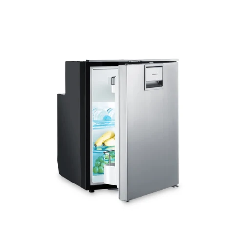 Réfrigérateur à compresseur, 12/24V, 45 l, façade en acier inoxydable, inox CoolMatic Dometic CRX 50S