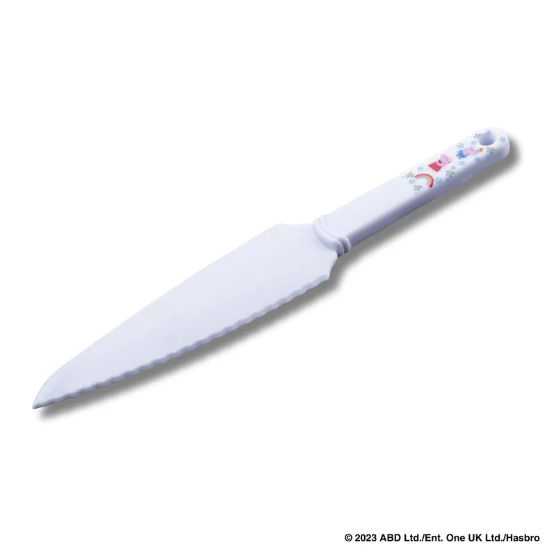 Couteau de cuisine et détacheur à gâteau pour cuisiner avec les enfants 26 cm Dr. Oetker Peppa Pig