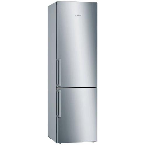 Série 6, Réfrigérateur combiné pose-libre, 201 x 60 cm, Inox anti trace de doigts BOSCH KGE398IBP
