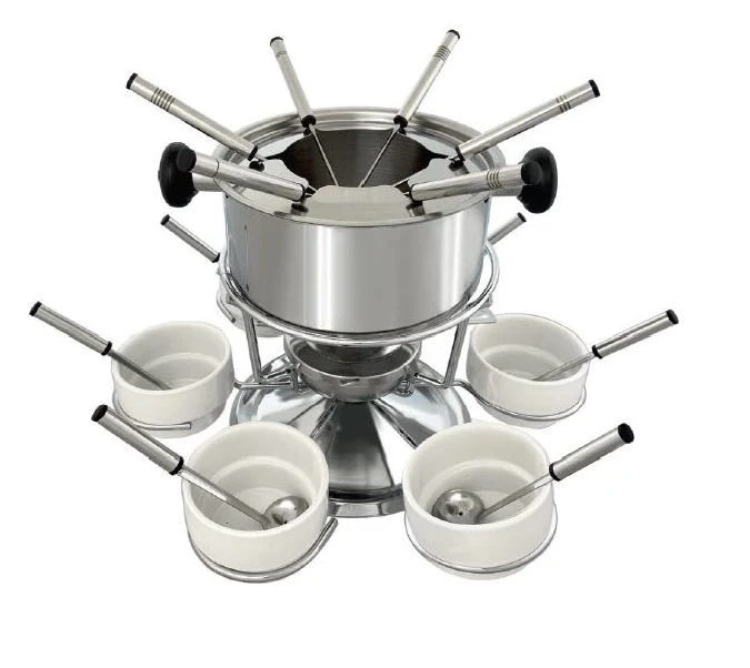 Ensemble à fondue bourguignonne pour 6 personnes, diamètre 17 cm Rotel Swiss Tradition