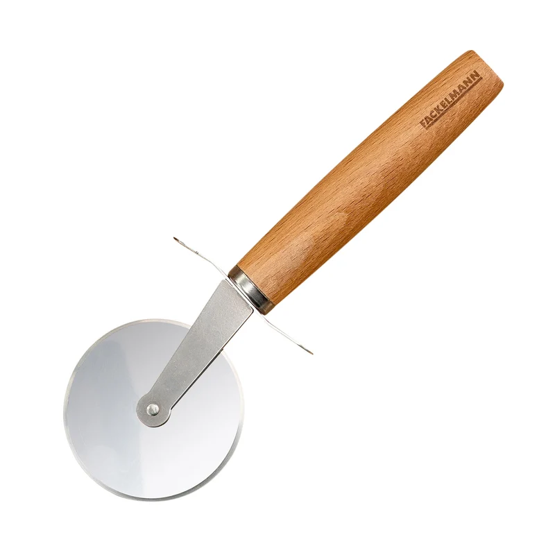 Roulette à pizza manche en bois 31 cm Fackelmann Pizza & Pasta