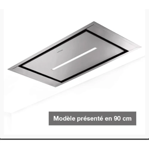 Hotte De Plafond 120 x 50 Cm En Inox Airlux AHPL128IX