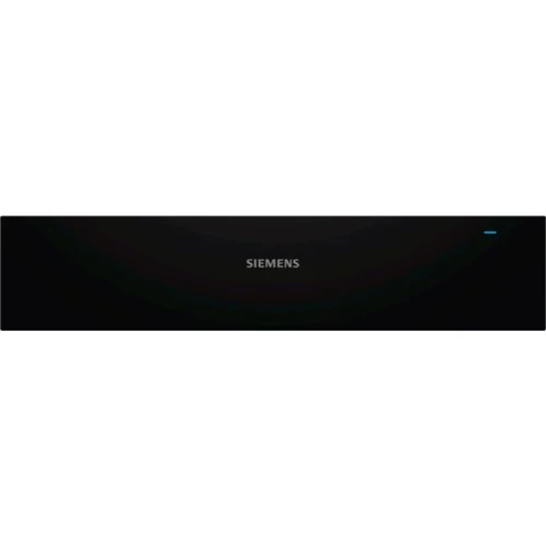 Tiroir Chauffe-Plat H14cm Inox Noir Siemens BI510CNR0
