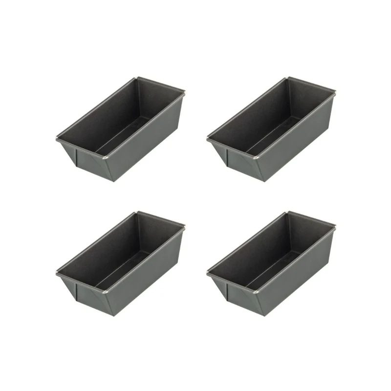 Lot de 4 mini moules à cakes 15 cm Zenker Special Mini