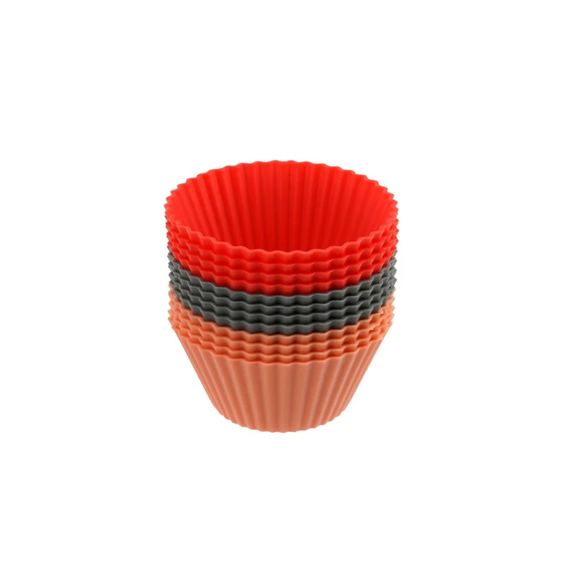 Lot de 12 caissettes muffins en silicone 7 cm Dr. Oetker Flexxibel Love