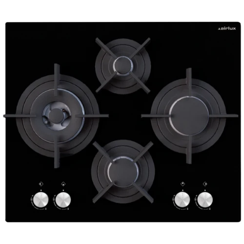 Table de cuisson verre noire 60cm AIRLUX AV685HBK