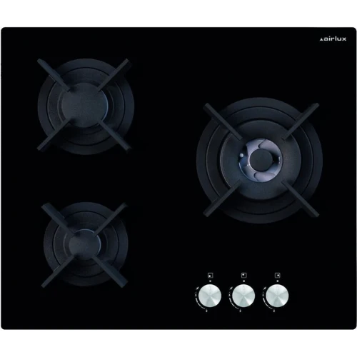 Table de cuisson verre noire 60cm AIRLUX AV635HBK