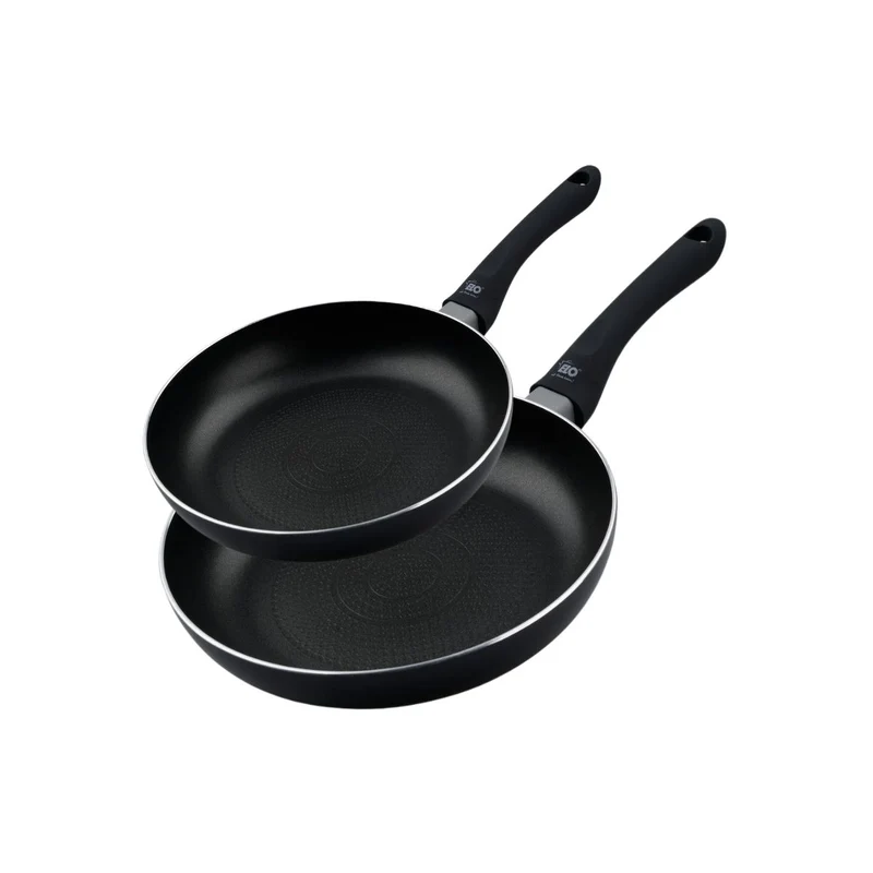 Lot de 2 poêles à frire de 24 cm et 28 cm Elo Smart Life