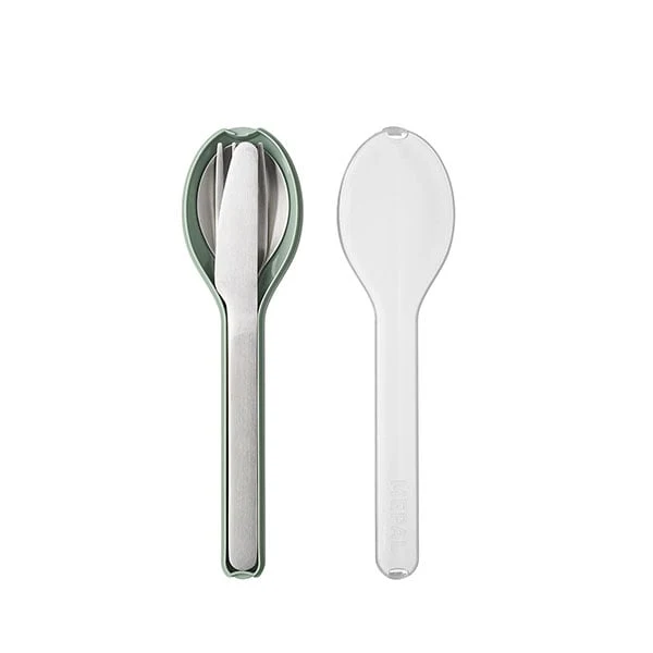 Set de 3 couverts Ellipse Nordic Sage Mepal