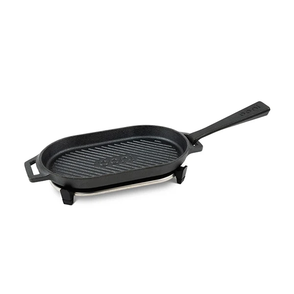 Poêle grill ovale en fonte Ooni