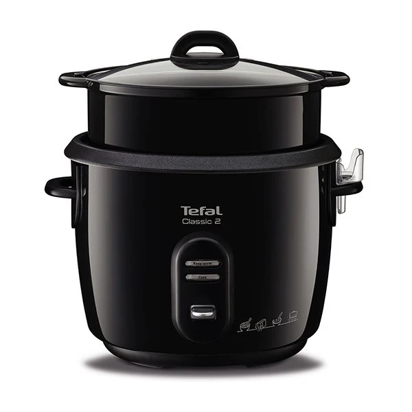 Cuiseur à riz classic 2 noir metallisé 5 L RK103811 Tefal