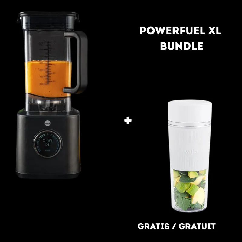 Wilfa Bundle Standmixer Powerfuel XL & Swift portable Blender