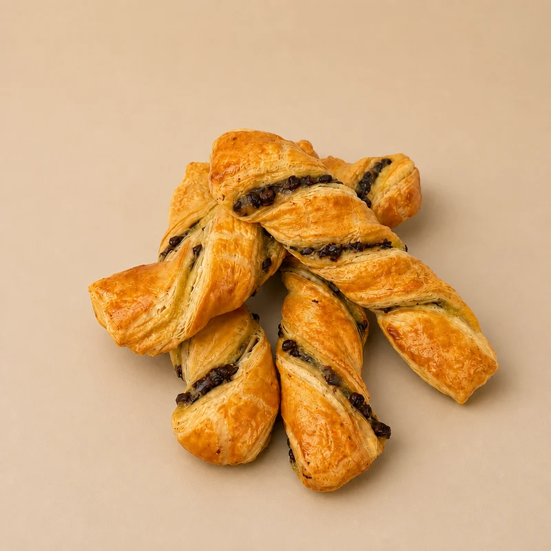 Torsades au chocolat (paquet de 4)