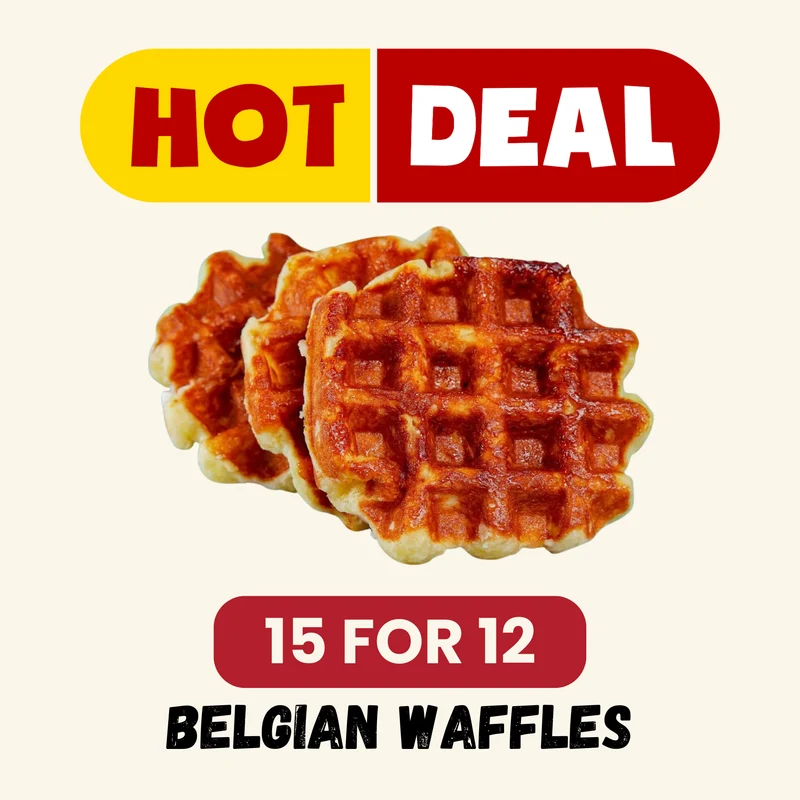 PACK VALEUR : Gaufres belges (x15)