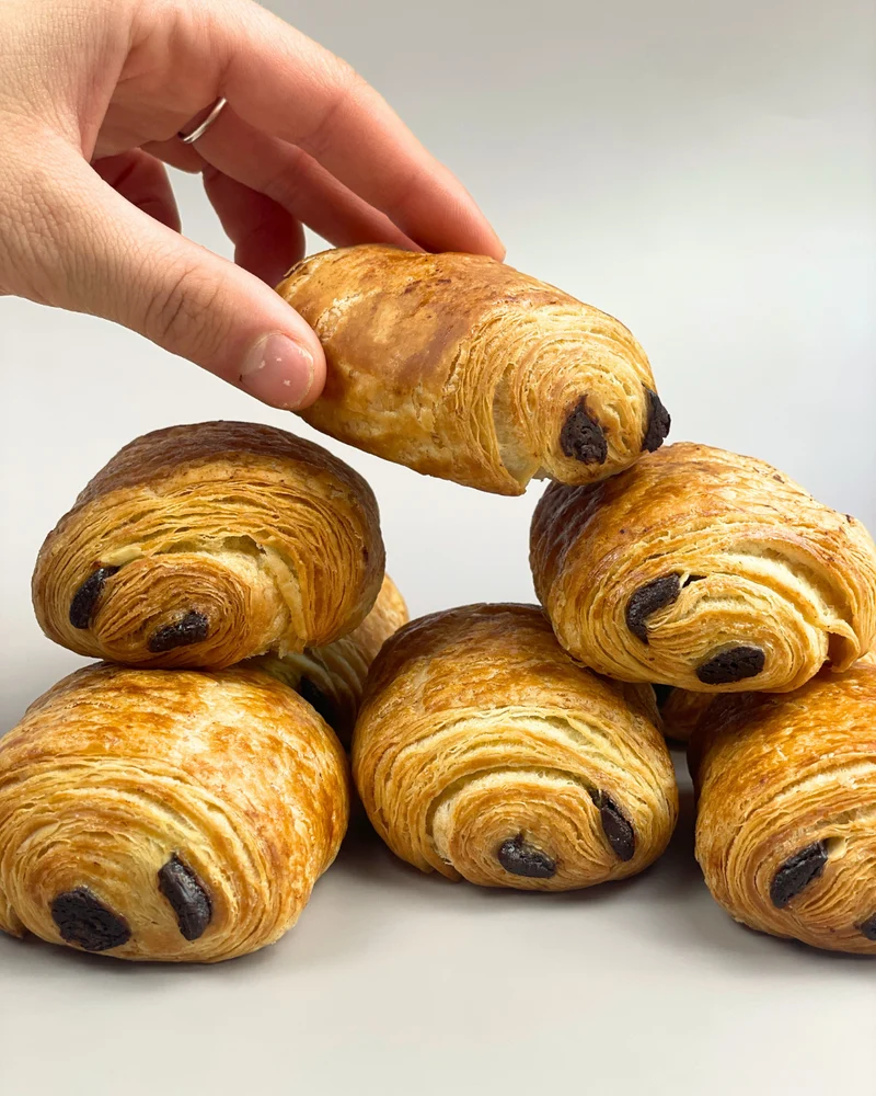 Bouchées de croissant au chocolat (paquet de 8)