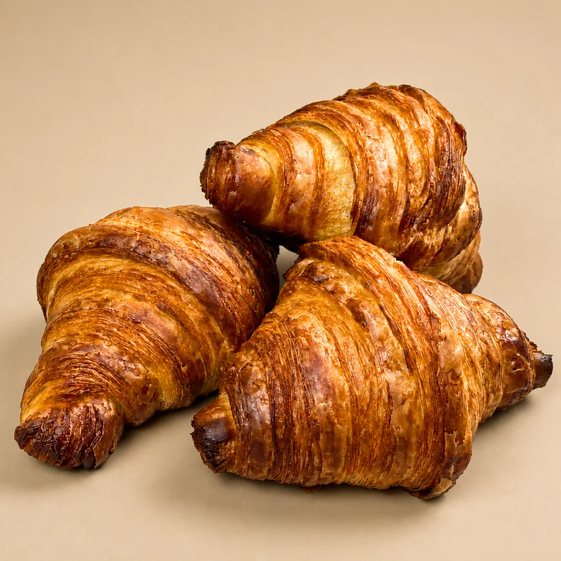 Croissants végétaliens (paquet de 3)