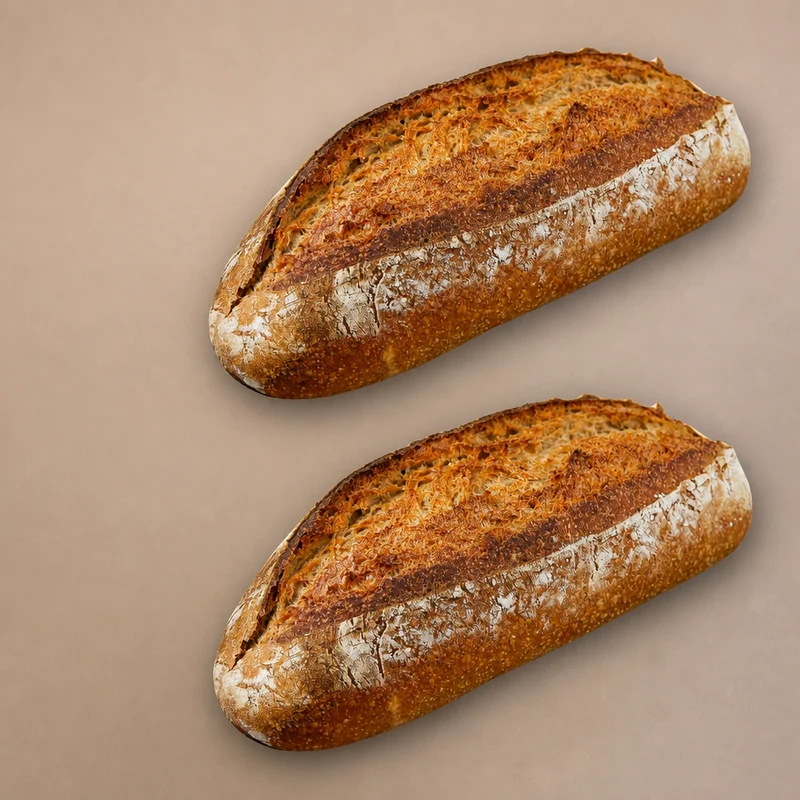 Pains au levain complets (paquet de 2)