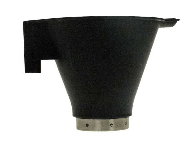 Svart manuell filter basket