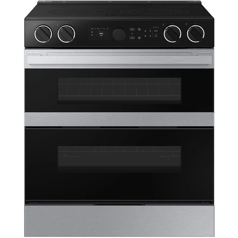 Samsung Cuisinière encastrable de 30 pouces avec Wi-Fi NSE6DG8550SRAC