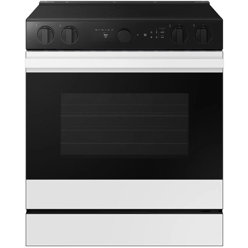 Samsung Cuisinière électrique Smart Bespoke de 6,3 pi cu NSE6DB870012/AC