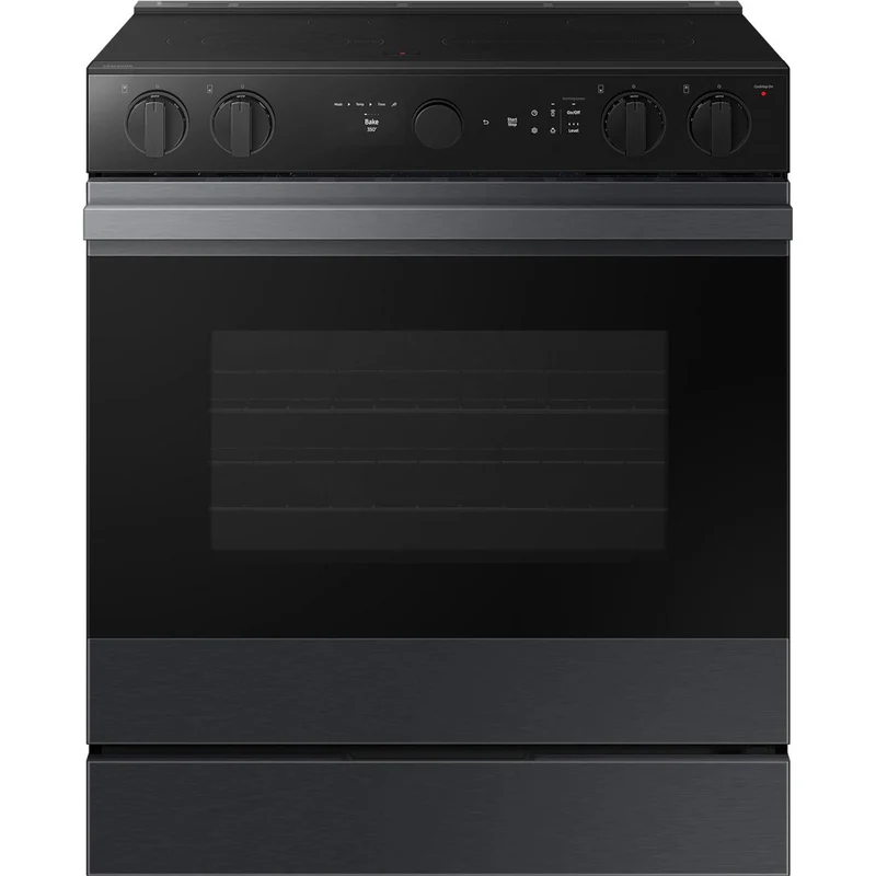 Samsung Cuisinière électrique Smart Bespoke de 6,3 pi cu NSE6DG8500MT/AC