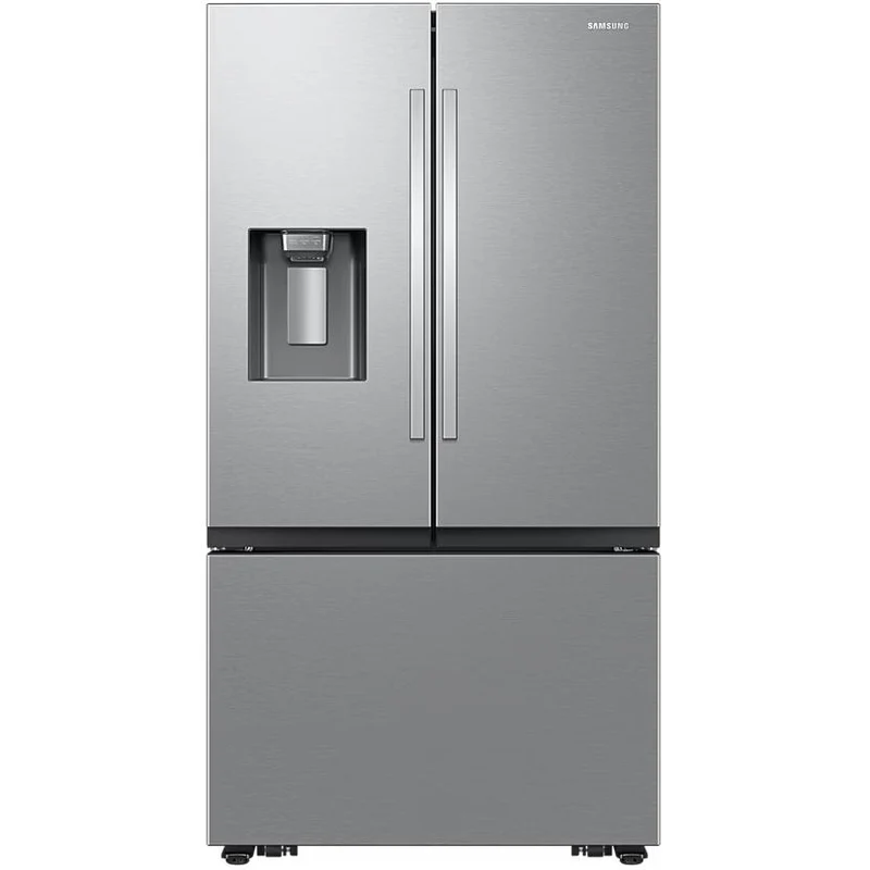 Samsung Réfrigérateur trois portes avec porte à deux battants à profondeur de comptoir de 36 pouces, 25,5 pi. cu. avec technologie SpaceMax™ RF27CG5400SRAA