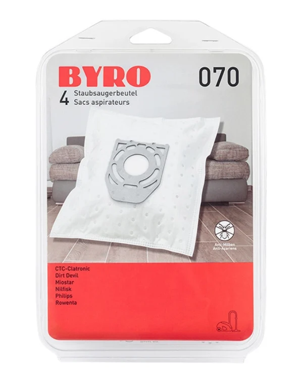 Byro 070 Staubsaugerbeutel | 4 Stk.