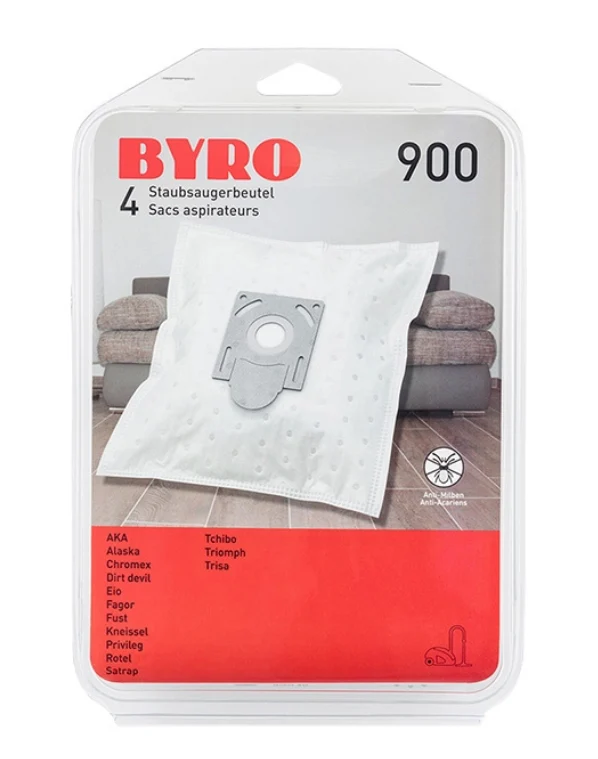 Byro 900 Staubsaugerbeutel | 4 Stück