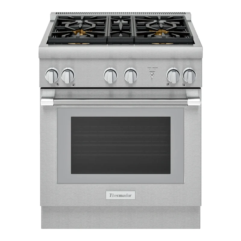 Cuisinière au gaz encastrable 30 po, 4,6 pi³ Inox avec Brûleurs Star et ExtraLow - Pro Harmony®