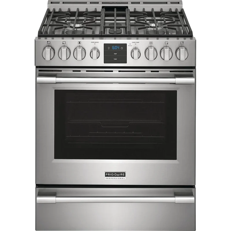 Frigidaire Professional Cuisinière amovible à gaz de 30 po. avec technologie de la friture à l'air PCFG3078AF