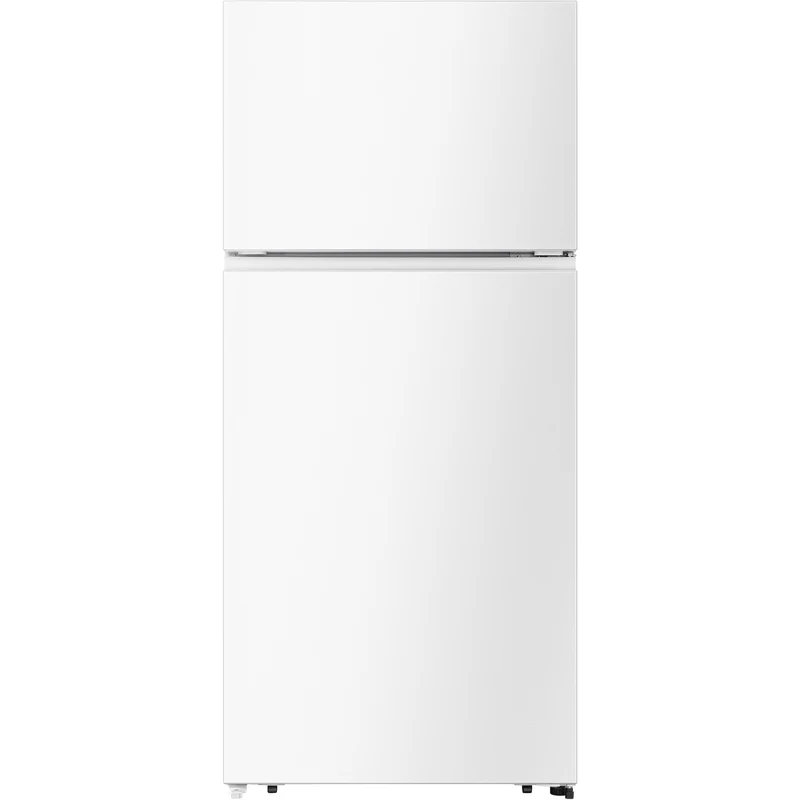 Hisense Réfrigérateur à congélateur supérieur amovible de 18 pi.cu. RT18A2FWD