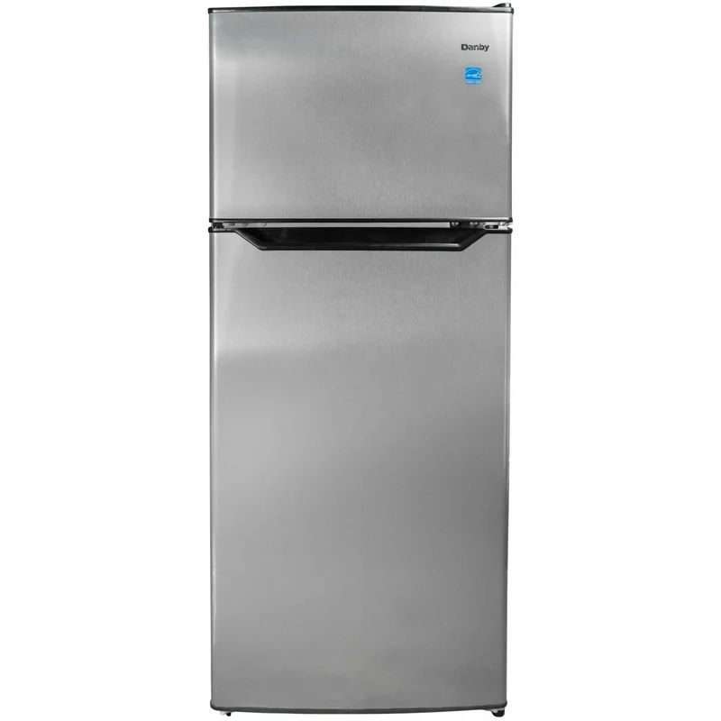 Danby Réfrigérateur compact à congélateur supérieur amovible de 18,88 pouces, 4.5 pi. cu. DCR045B1SLDB