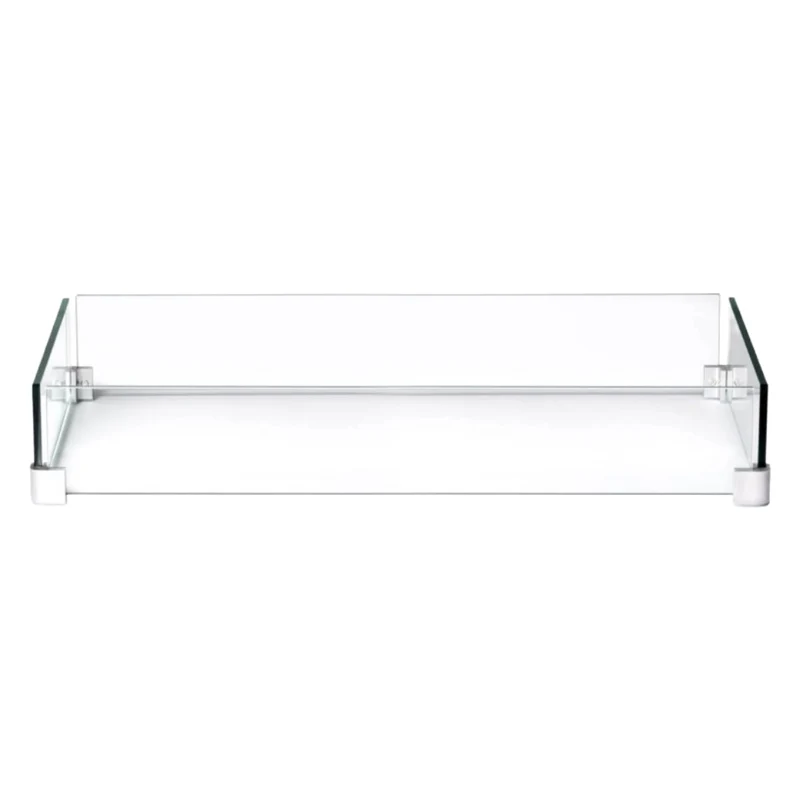 Déflecteur en verre trempé - Patioflame® St-Tropez