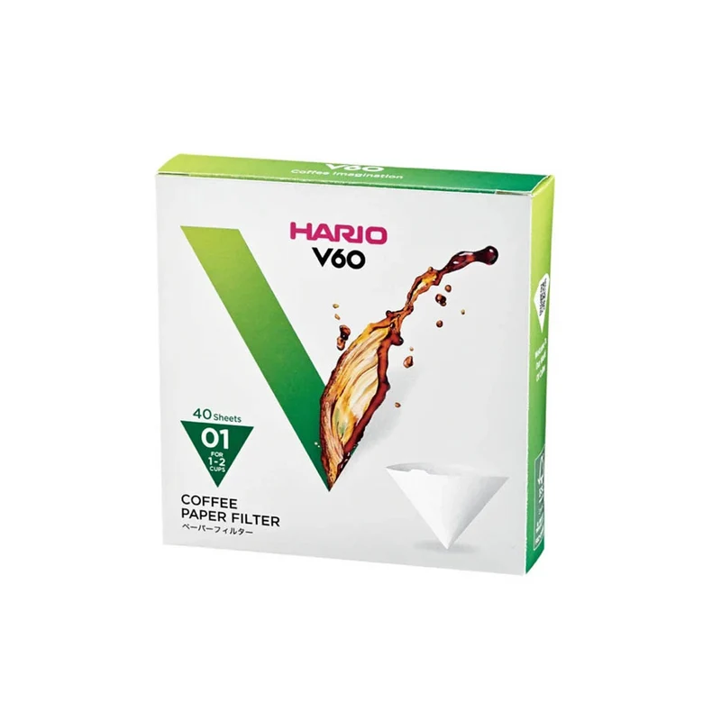 Filtres Hario V60-01 (paquet de 40)