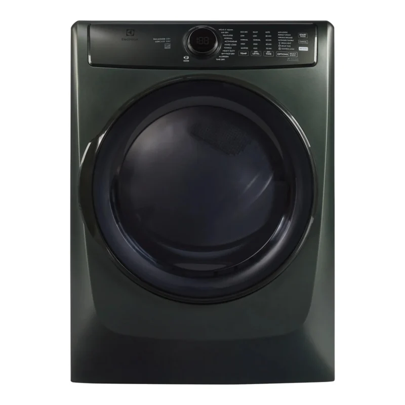 Sécheuse électrique 27 po, 8,0 pi³ Vert alpin avec Balanced Dry™ et rafraîchissement instantané